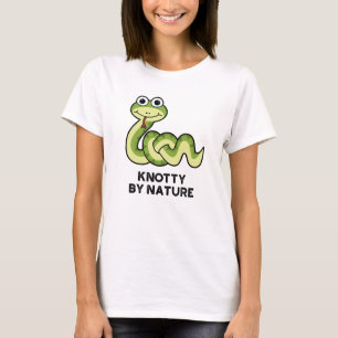 Knotty By Nature Funny Snake Pub T-Shirt