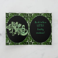 Knotty Celtic Knot Irish Dragon