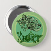 Knotty! Celtic Knot lil Dragon ~Buttons Button (Vorne & Hinten)