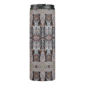 Knotty Cement Ikat Thermosbecher (Rückseite)
