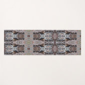 Knotty Cement Ikat Yogamatte (Vorderseite (Horizontal))