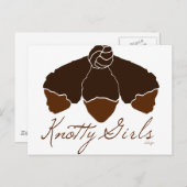 Knotty Girls Postkarte (Vorne/Hinten)