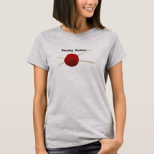 Knotty Knitter Women's Basic T - Shirt