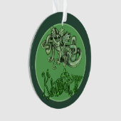 Knotty lil Dragon!Celtic Knot Ornament (Vorderseite)