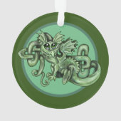Knotty lil Dragon!Celtic Knot Ornament (Rückseite)