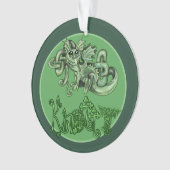 Knotty lil Dragon!Celtic Knot Ornament (Vorderseite)