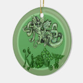 Knotty lil Dragon!Celtic Knot Ornament (Links)