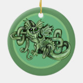Knotty lil Dragon!Celtic Knot Ornament (Hinten)
