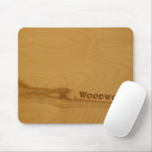 Knotty Wood mousepad (Mit Mouse)