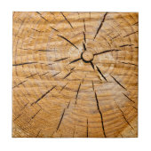 Knotty Wood Slice of Life Fliese (Vorderseite)