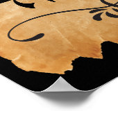 Know Before Whom You Stand Hebrew Art Print Poster (Ecke)