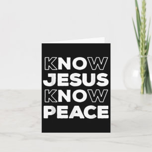 Know Jesus kennen Peace Christlich Faith Church In Karte