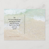 Know My Heart Scripture Encourture Postcard Postkarte (Rückseite)