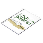 Know Peace Civil Rights Activist Journal Notizblock (Linke Seite)