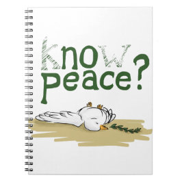 Know Peace Civil Rights Activist Journal Notizblock