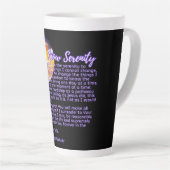 Know Serenity - Kaffee INnit - "BIG Joe Latte BLK Milchtasse (Rechte Ecke)