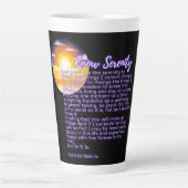 Know Serenity - Kaffee INnit - "BIG Joe Latte BLK Milchtasse (Vorderseite)