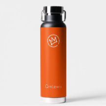 Know Thyself Executive Water Bottle | Int Orange