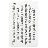 Know Thyself Magnet (Vertikal)