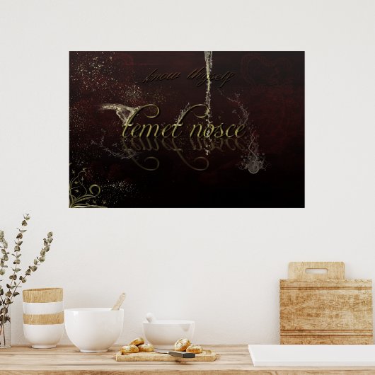 Know Thyself Poster (Küche)