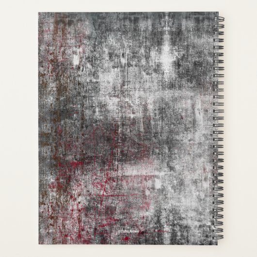 Know Thyself Satanic Occult Goth Planer (Rückseite)