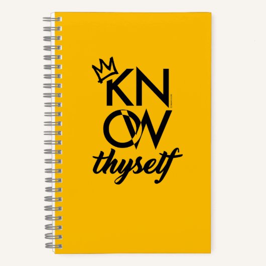 KNOW THYSELF: Strategic Executive Journal Notizblock (Vorderseite)