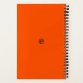KNOW THYSELF Tactical Journal | Int Orange Notizblock (Rückseite)
