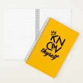 KNOW THYSELF Tactical Journal Notizblock (Innen)