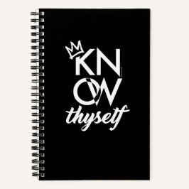KNOW THYSELF Tactical Journal | Obsidian Notizblock