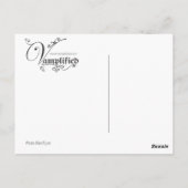 Know Thyself Vamplied Postkarte (Rückseite)