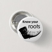 Know your roots button (Vorne & Hinten)