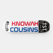 KNOWAH COUSINS OFFIZIELL Skateboard (Horizontal)