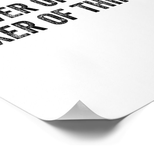 Knower Of Stuff Fixer Of Things Men Dad Funny Mech Poster (Ecke)