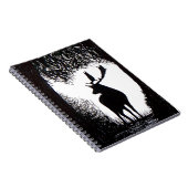 Knowle Park in Sevenoaks Hand gezeichneten Rotwild Notizblock (Rechte Seite)