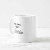 Knowledge Addict - Kaffeetasse (Vorderseite Links)