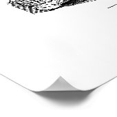 Knowledge and Death Print Poster (Ecke)