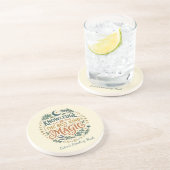 Knowledge is Magic Book Witch Botanical Moon Getränkeuntersetzer (Seite)