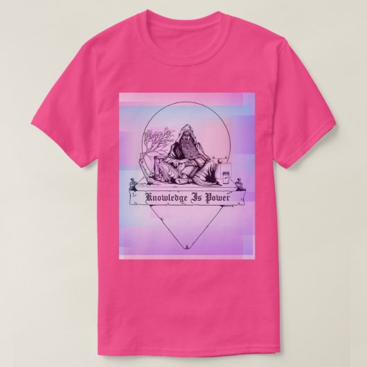 Knowledge is Power T-Shirt (Design vorne)