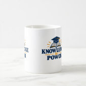 Knowledge Is Power T-Shirt Kaffeetasse (Mittel)