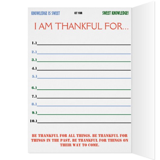 KNOWLEDGE-KARTE (Innen (Links))