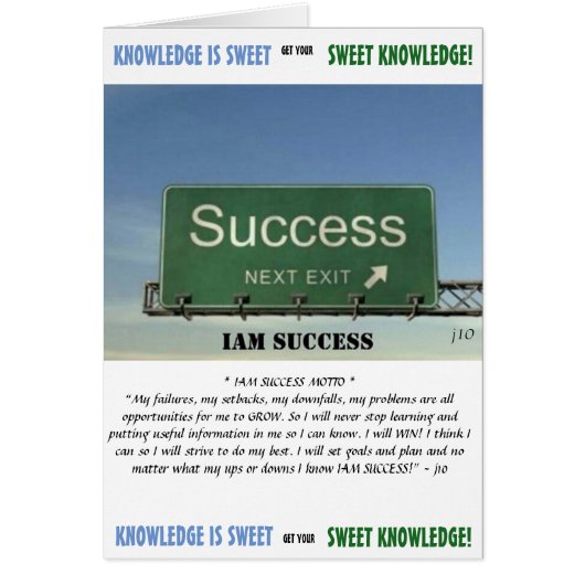 KNOWLEDGE-KARTE (Vorne)