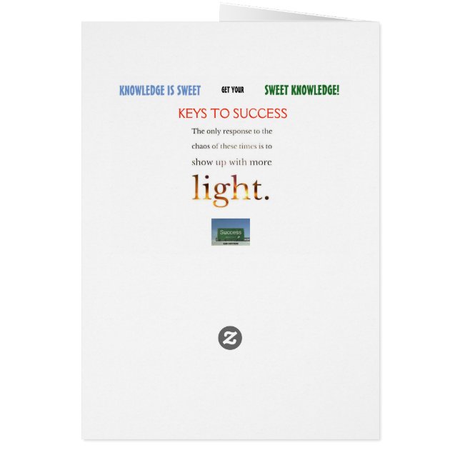 KNOWLEDGE-KARTE Nr. 4 (Hinten)