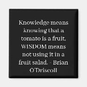 Knowledge means knowing that a tomato is a fruit magnet (Vorne)