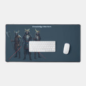 Knowledge Warriors  Schreibtischunterlage (Tastatur & Maus)