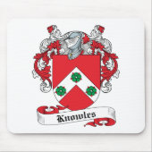 Knowles Familienwappen Mousepad (Vorne)