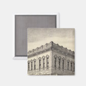 Knox block, San Jose Magnet (Vorderseite/Rückseite)