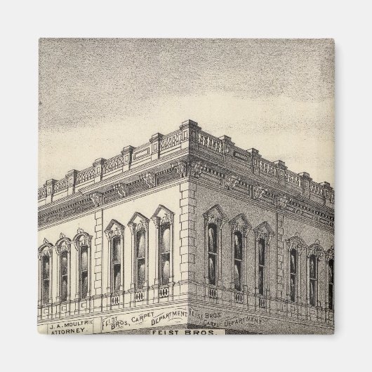 Knox block, San Jose Magnet (Vorne)
