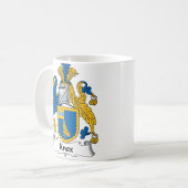 Knox Familienwappen Kaffeetasse (Vorderseite Links)