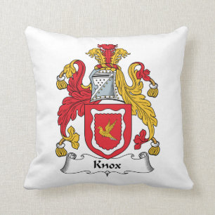 Knox Familienwappen Kissen