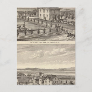 Knox, Stone Residenzen Postkarte